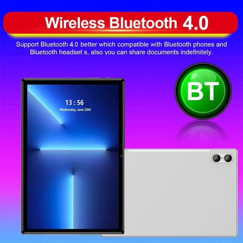 10.1 Inch 4g Tablet Pc 4gb 32gb Android 8.0 Octa Core Dual Sim Gps Otg Wifi Bt