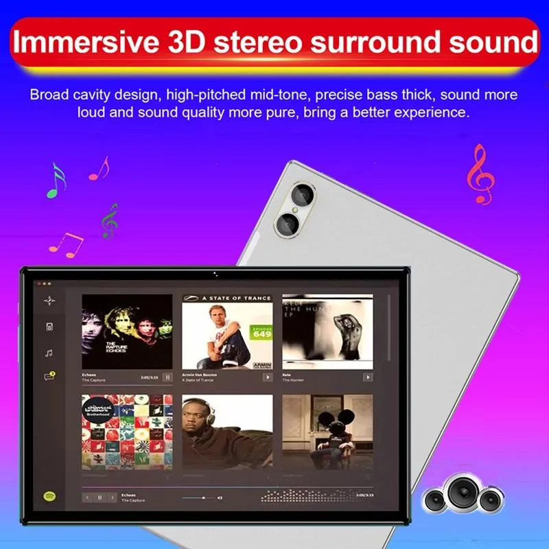 10.1 Inch 4g Tablet Pc 4gb 32gb Android 8.0 Octa Core Dual Sim Gps Otg Wifi Bt