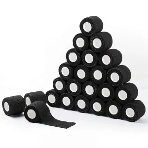 6 Piece Self Adhering Bandage for Pets 5cm x 4.5m Waterproof and Elastic