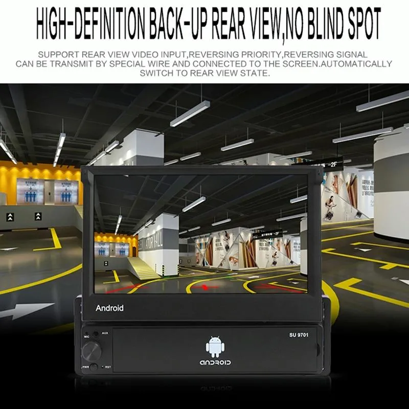 7 Inch Car Android Radio Receiver Fm / Bluetooth / Tf / Gps / Wifi 2Gb   16Gb