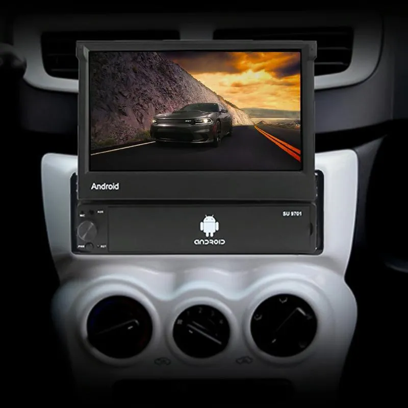 7 Inch Car Android Radio Receiver Fm / Bluetooth / Tf / Gps / Wifi 2Gb   16Gb