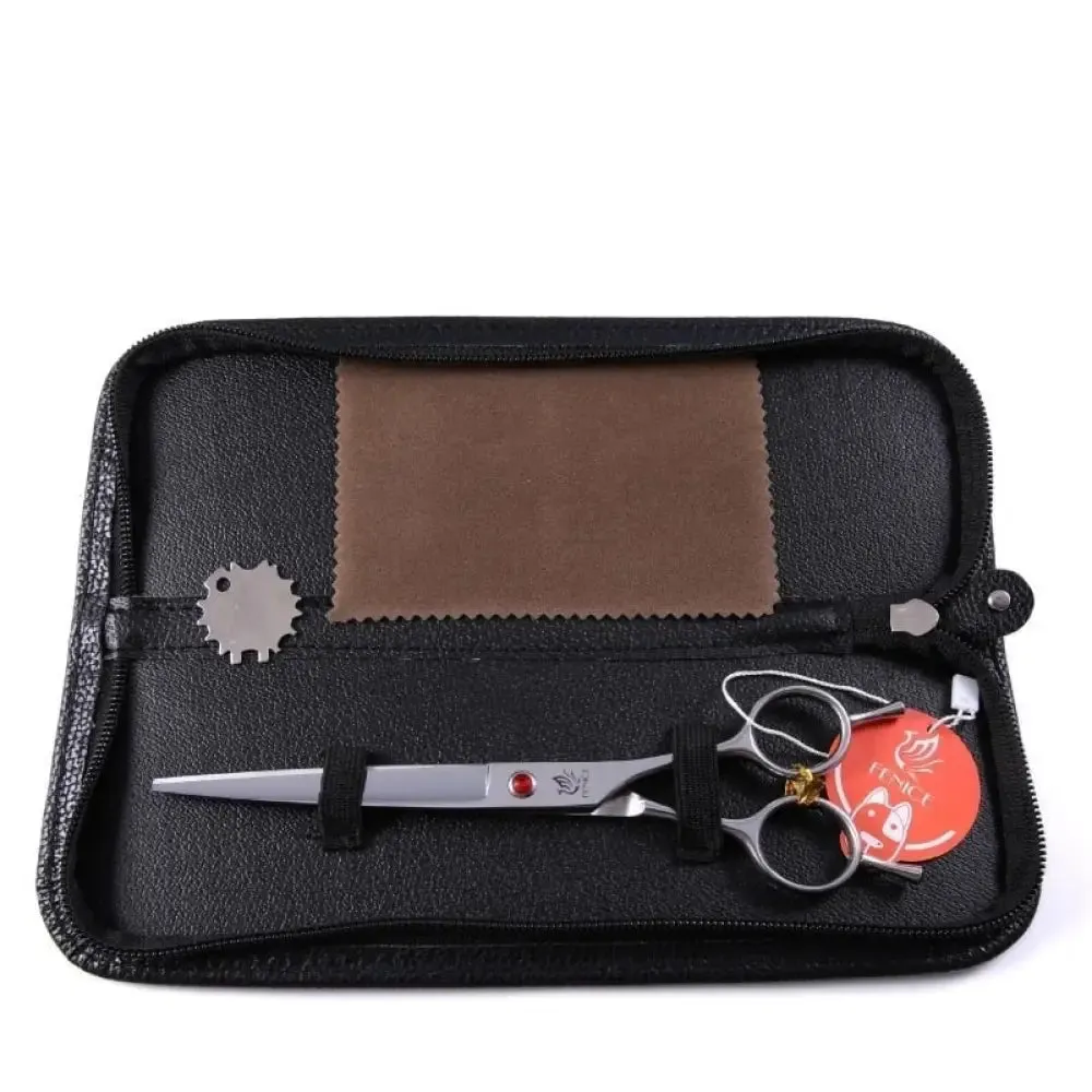 7.0 7.5 8.0 Professional Pet Grooming Cutting Scissors Straight Cutting Shear