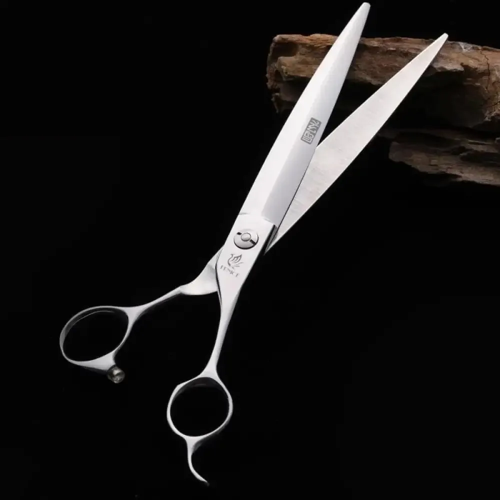 7.25 Inch Japan 440c Pet Grooming Straight Cutting Scissors Pet Groomer Accesory Japan 440c