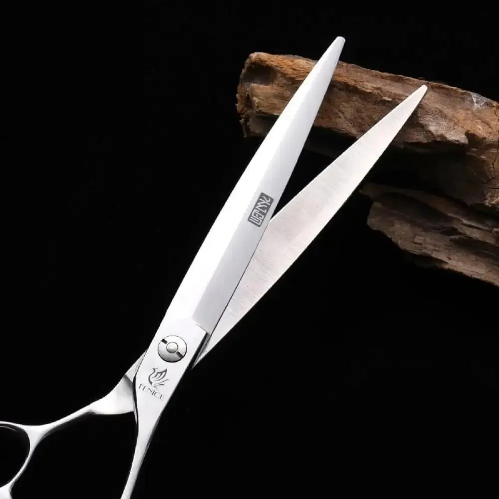 7.25 Inch Japan 440c Pet Grooming Straight Cutting Scissors Pet Groomer Accesory Japan 440c