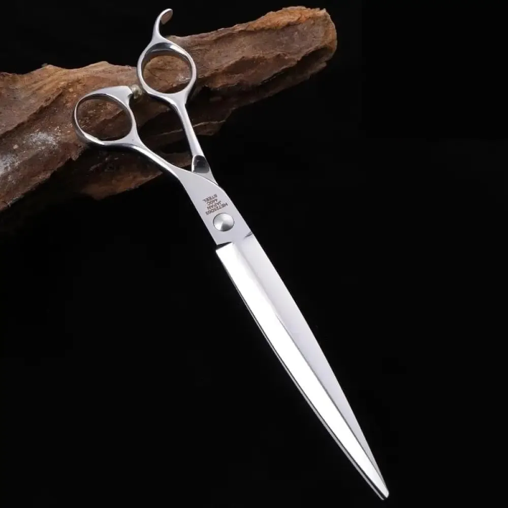 7.25 Inch Japan 440c Pet Grooming Straight Cutting Scissors Pet Groomer Accesory Japan 440c