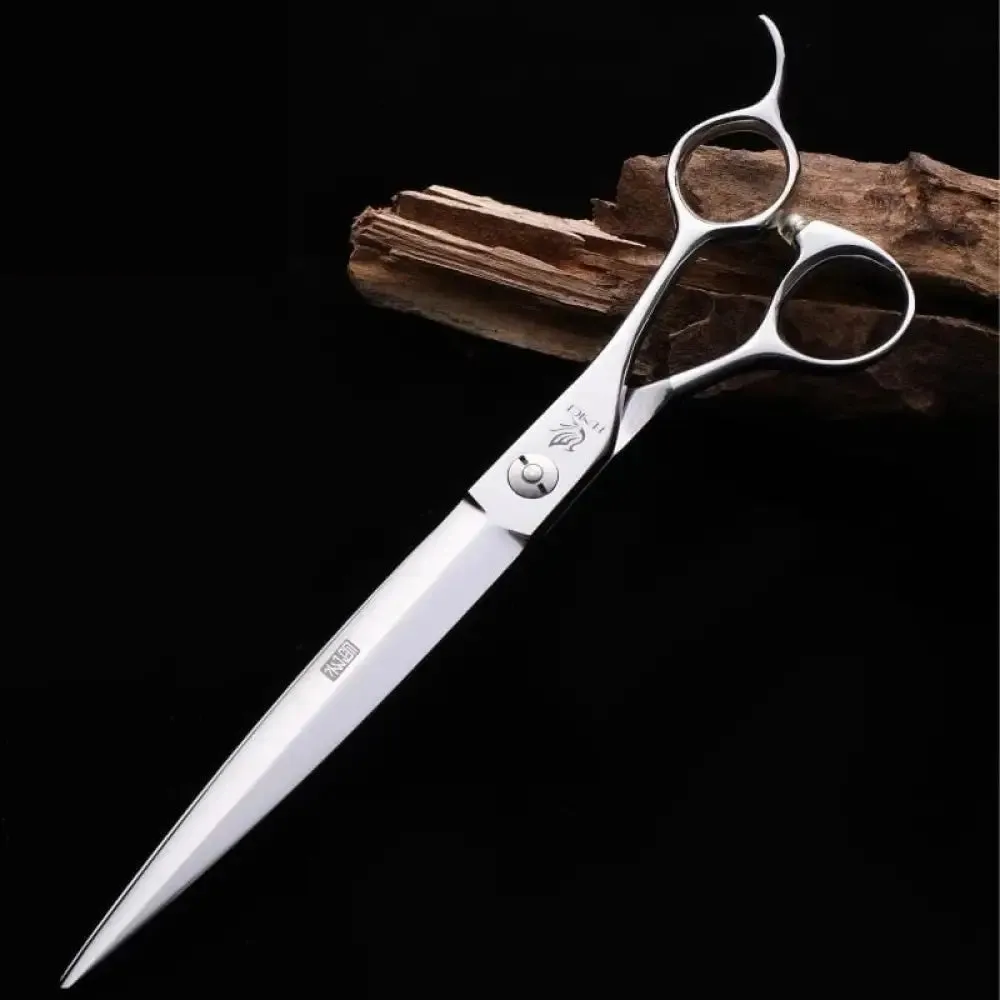 7.25 Inch Japan 440c Pet Grooming Straight Cutting Scissors Pet Groomer Accesory Japan 440c