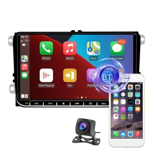 9 Inch Carplay Android10.0 Navigator Player   Ahd Camera - Volkswagen 1   16G