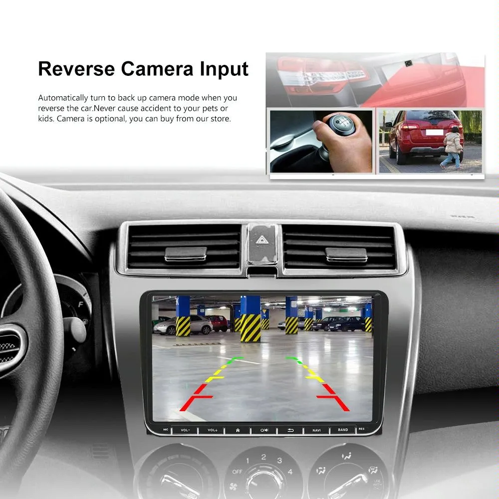 9 Inch Carplay Android10.0 Navigator Player   Ahd Camera - Volkswagen 1   16G