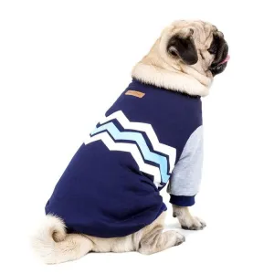 Autumn And Winter -New Dog Clothes Cotton Wave -Warm Sweater- Pet Leisure Sweater Pet Supplies