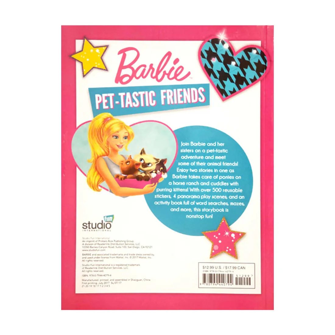 Barbie : Pet-Tastic Friends Book
