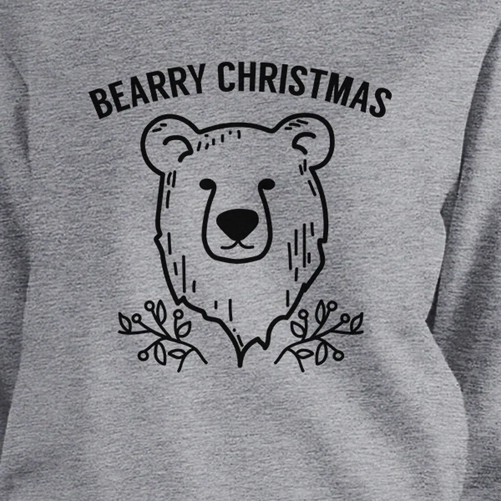 Bearry Christmas Bear Grey Sweatshirt