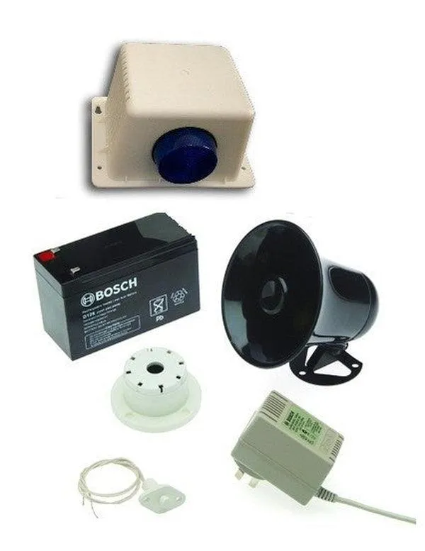 Bosch Solution 3000 Alarm System with 2 x Wireless Detectors   5" Touch Screen Code pad IP Module