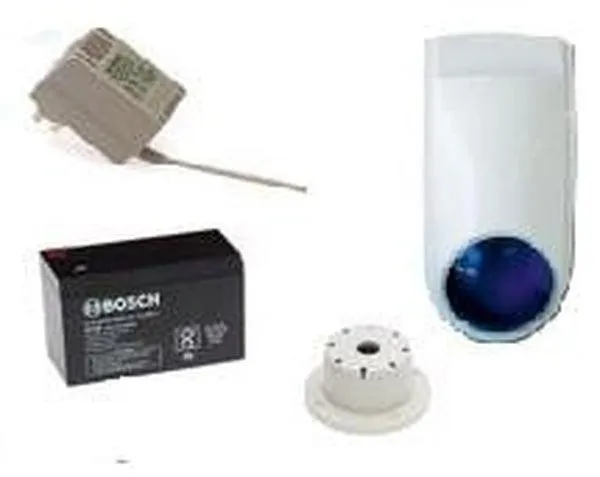 Bosch Solution 3000 Alarm System with 2 x Wireless Detectors   5" Touch Screen Code pad Premium Remote Kit  IP Module