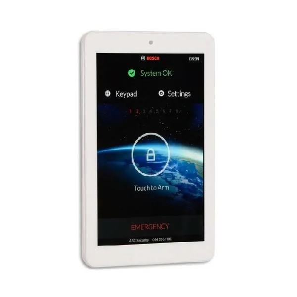 Bosch Solution 3000 Alarm System with 3 x Gen 2 PIR Detectors  7" Touch Screen Code pad IP Module