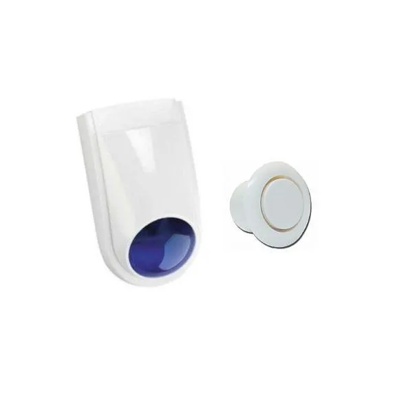 Bosch Solution 3000 Alarm System with 3 x Gen 2 Tritech Detectors  7" Touch Screen Code Pad  IP Module