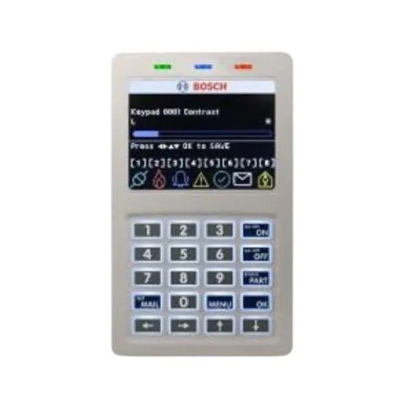 Bosch Solution 6000 Alarm System GSM Kit with 2 x Wireless Detectors  Stainless Steel Remotes