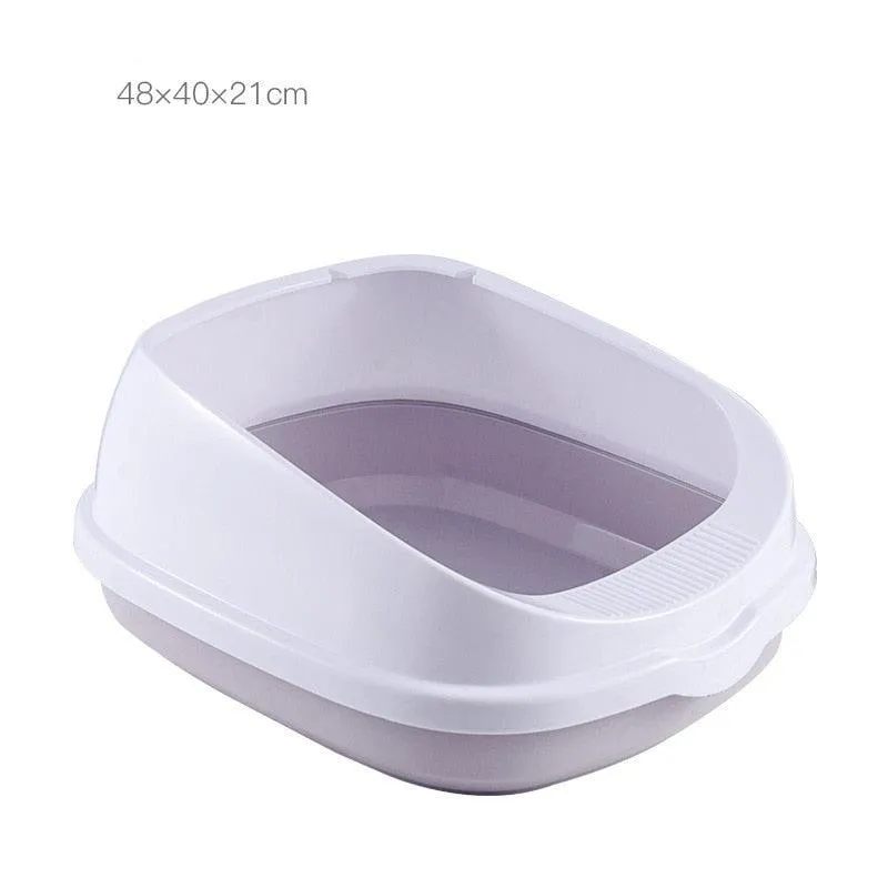 Cat's Dual Color Design Litter Box