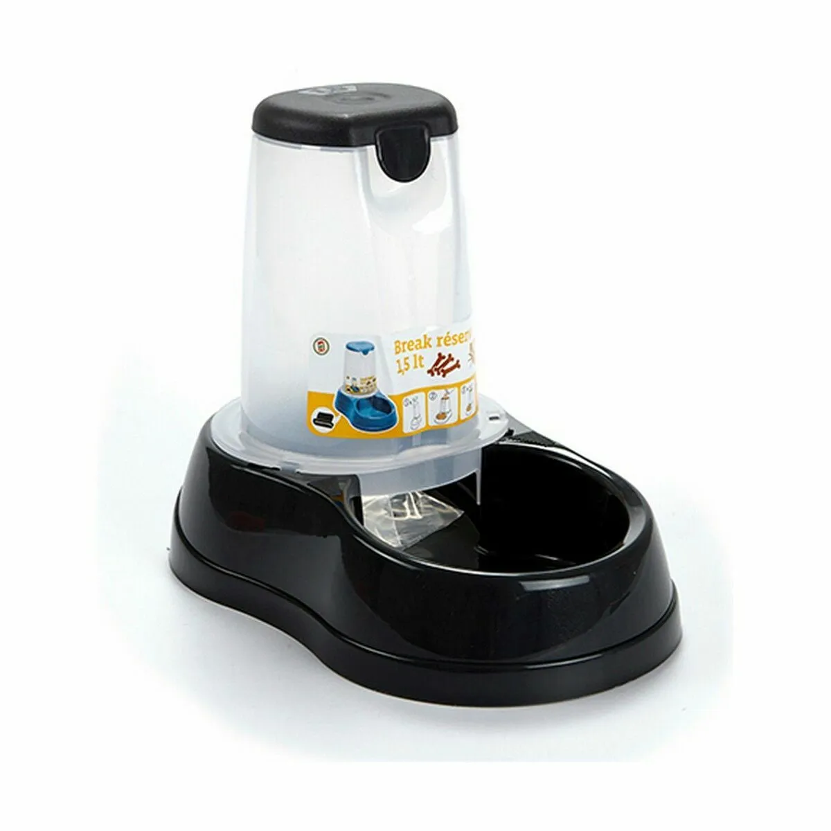 Dog Feeder Stefanplast Plastic 1.5 l 18.5 x 22.5 x 29 Cm 8 Units