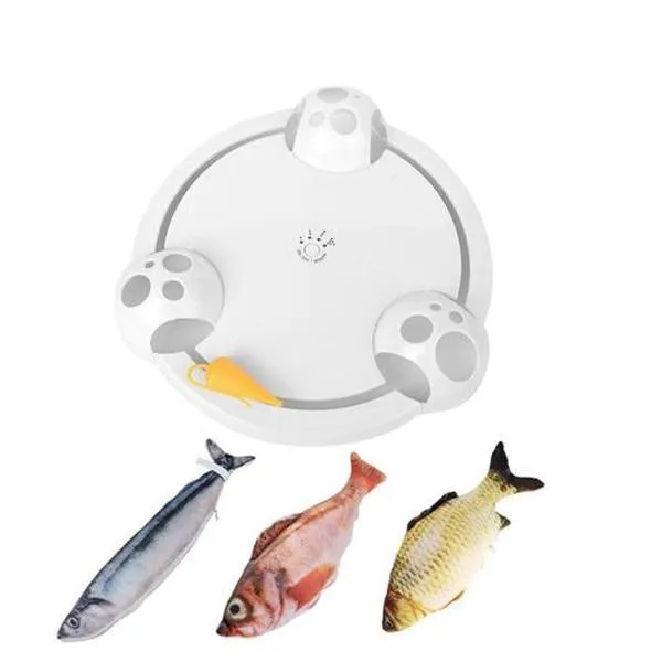 Interactive Mouse Pounce Cat Toy