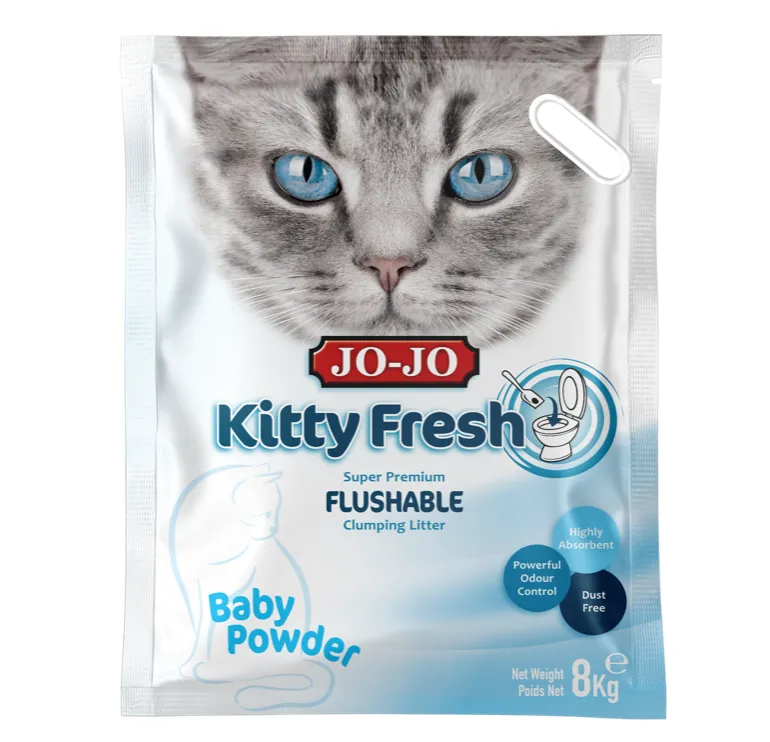 JOJO KITTY FRESH Flushable Cat sand