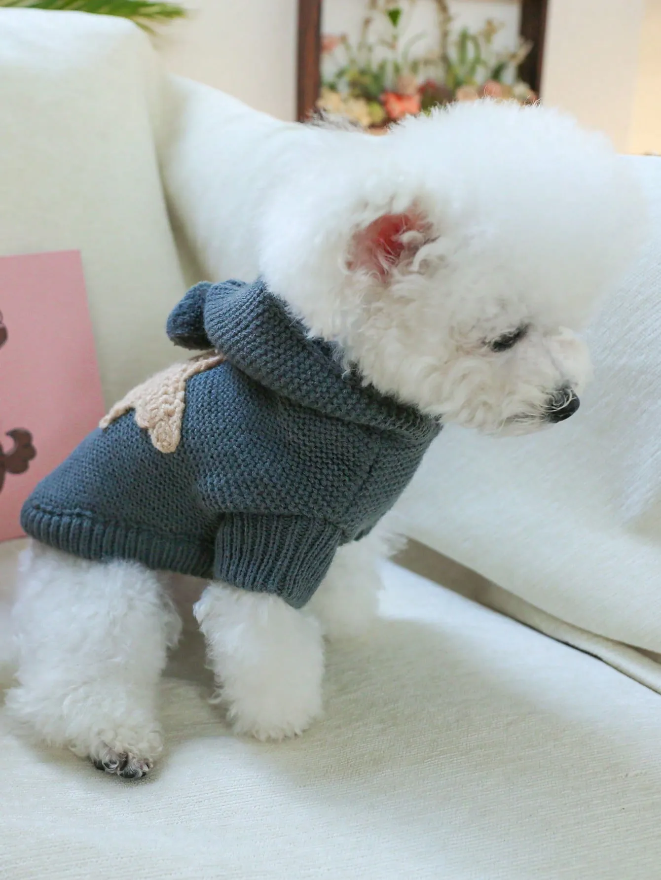 Pet Clothes Soft And Comfortable Sweater For Small And Medium-Sized Dogs And Puppies