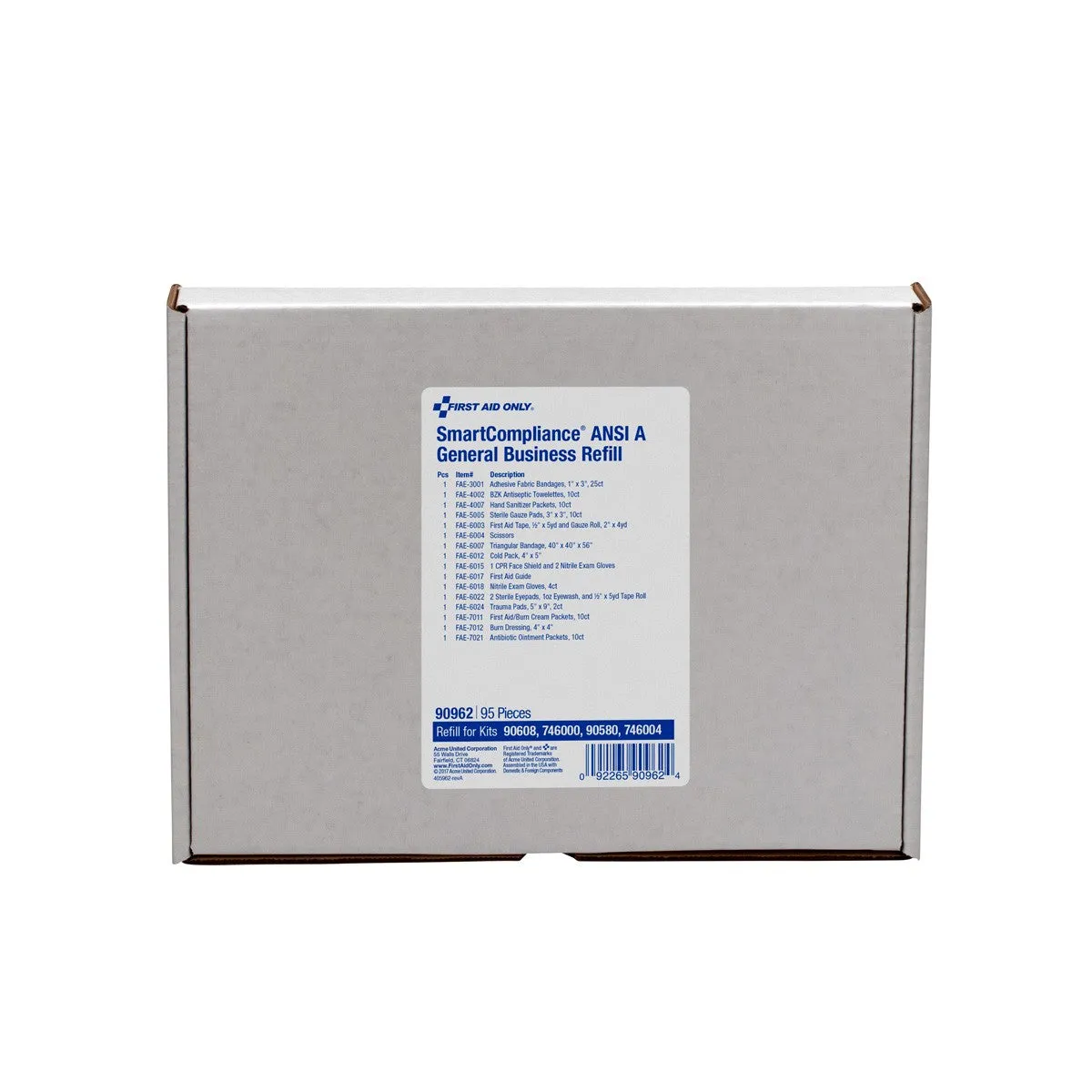 SmartCompliance ANSI A General Business Refill - W-90962