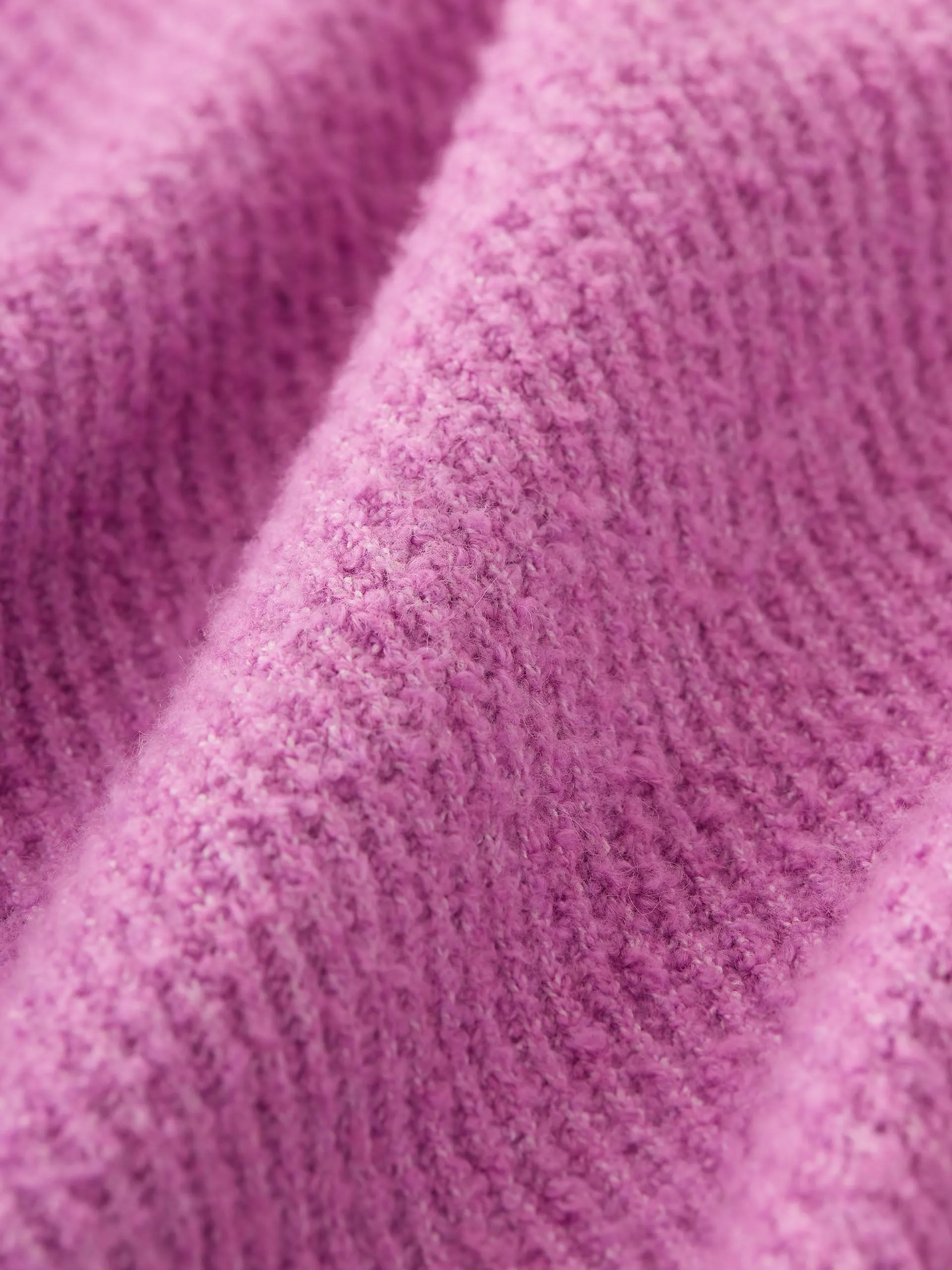 The Seawool® Crewneck Sweater in Mulberry