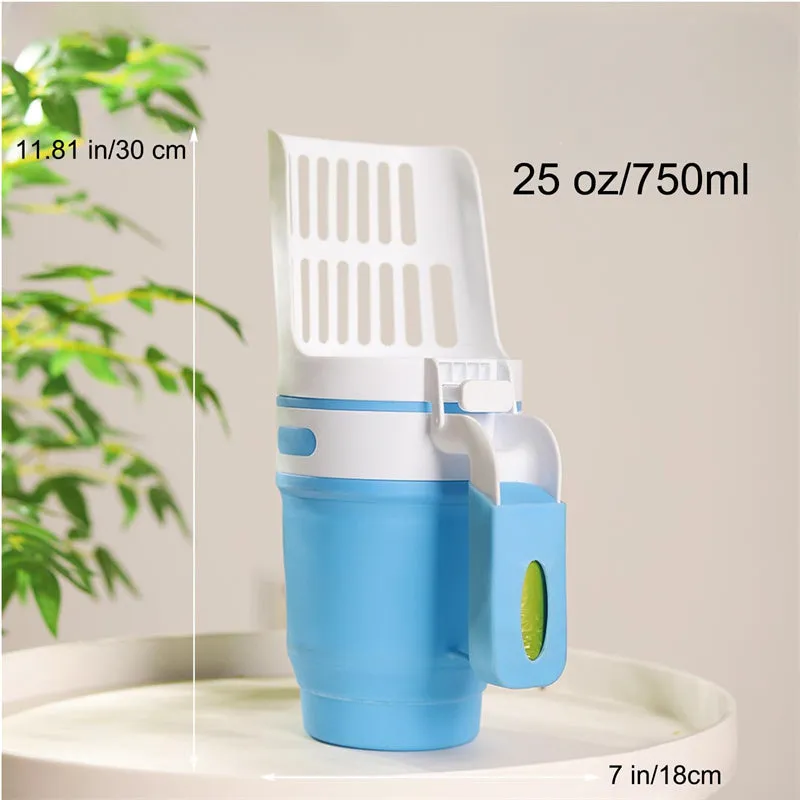 Upgraded Wide Cat Litter Scoop with Refill Bags