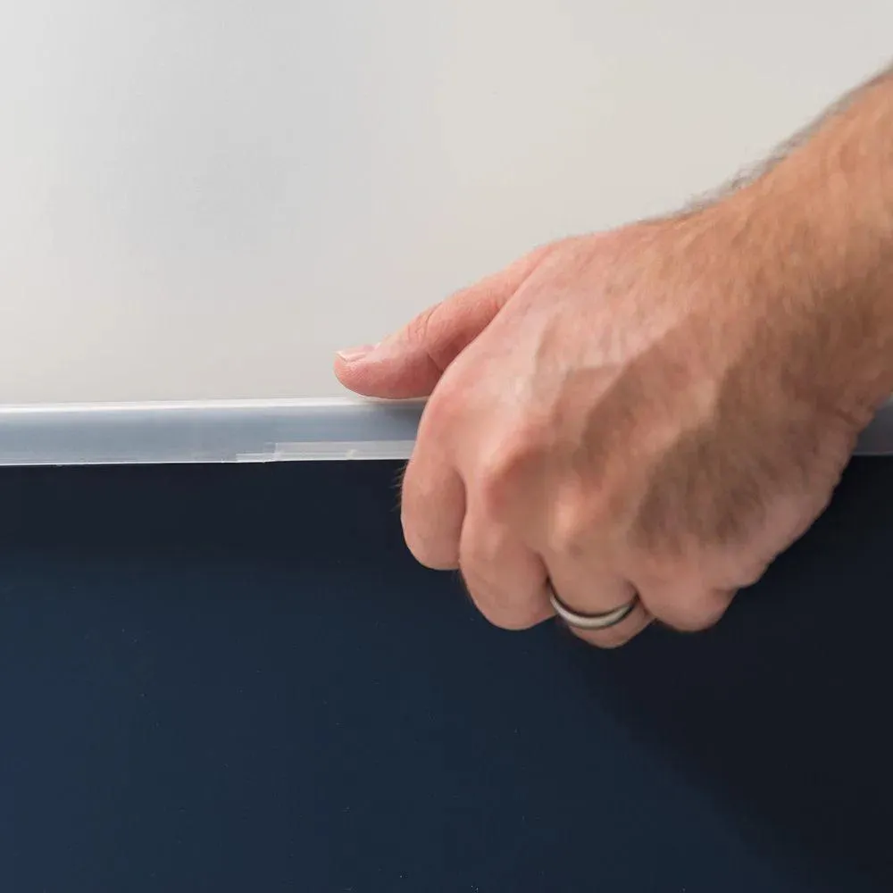 USA Open-Top Cat Litter Box Navy
