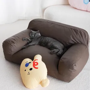 Waterproof Wide Armrest Pet Sofa